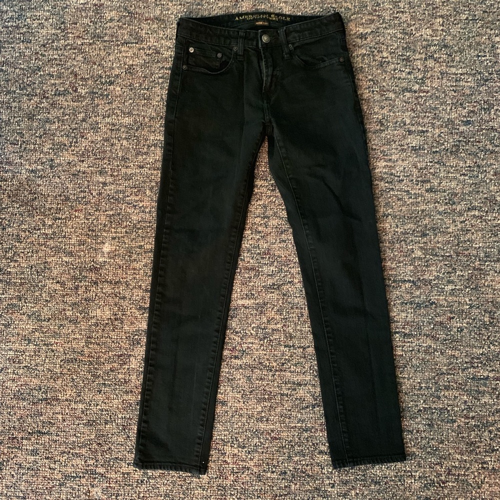 American Eagle active flex jeans, black, 29x30